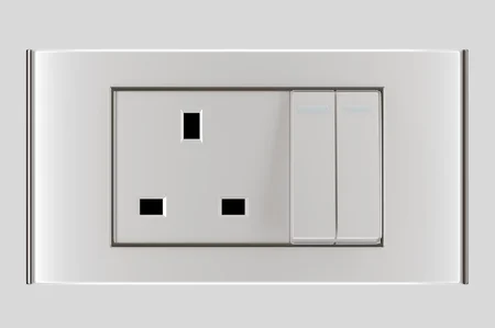 فيش 13 أمبير + 2 مفتاح