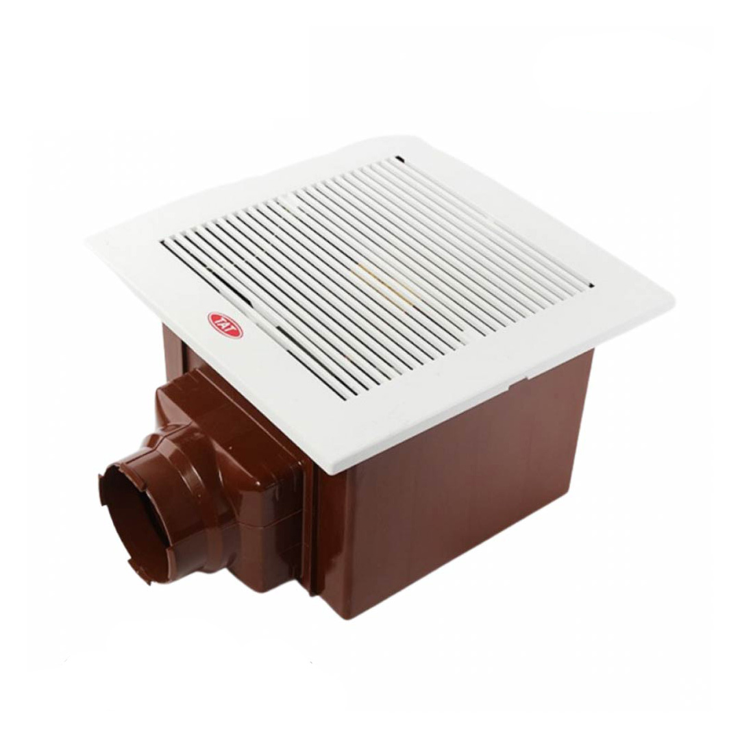 مروحة شفط هواء مخفية من تات ، 27x27سم - مخرج 4 بوصة - قوة سحب 120 CFM