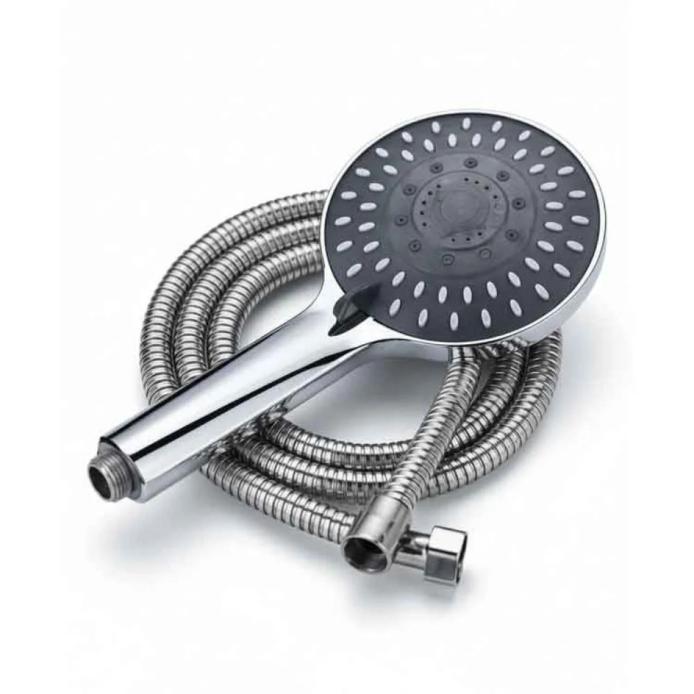 سماعة دش دائري مع لي وقاعدة - ايطالي